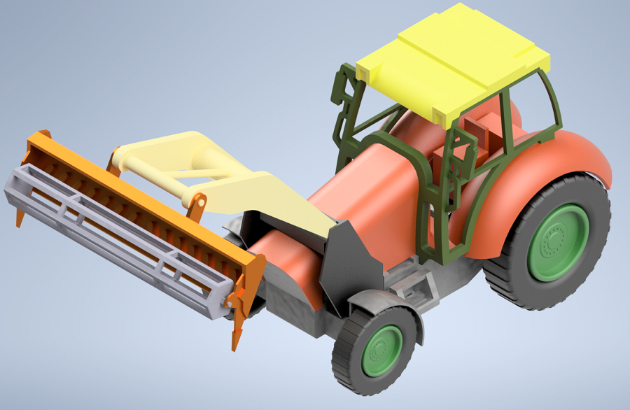 Assembly Tracktor